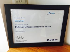 Samsung Platinum Award