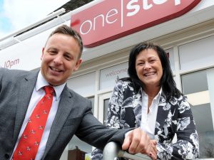 Midshire Sales Manager - Danny Walden and Amanda Sanderson, Corporate Purchasing - One Stop