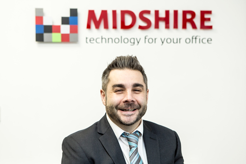 Midshire's Technology Sales Manager Stuart Carruthers