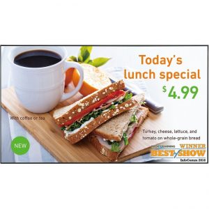 Sharp Display Screen