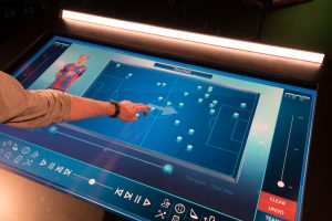 Sharp 70" interactive touch screen sky sports tactics table