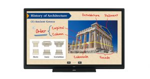 Sharp Interactive Touchscreen for Schools